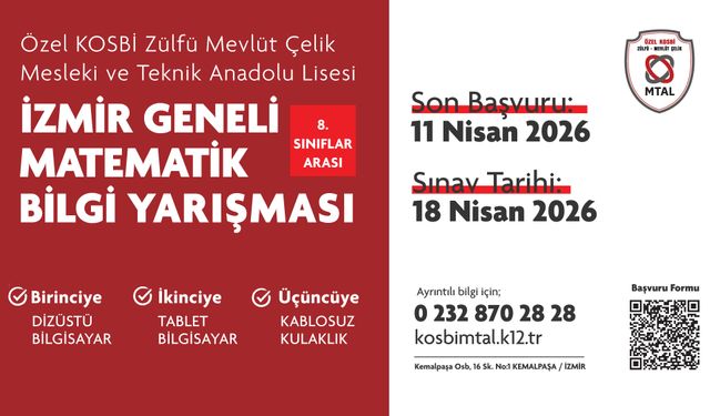 İzmir genelinde ödüllü bilgi yarışı başlıyor