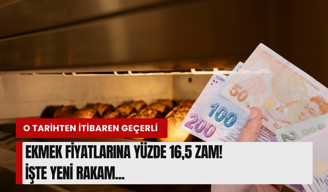 İzmir’de ekmek fiyatlarına zam: Bu rakamdan satışa sunulacak...