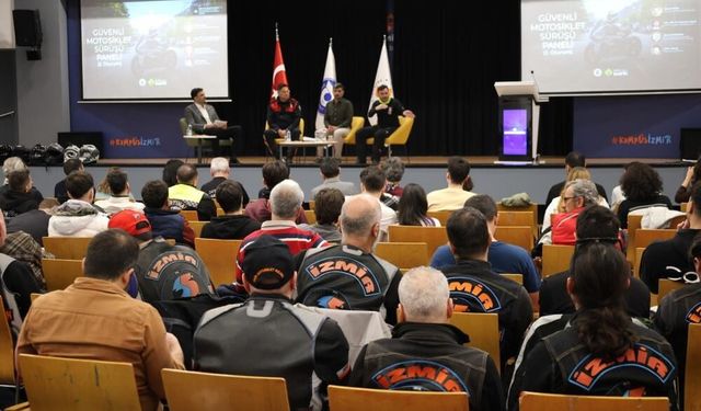 İzmir'de motosiklet kazalarına karşı bilimsel önlem