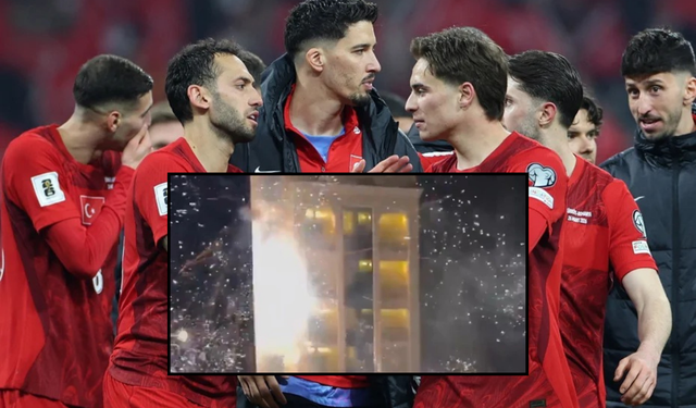 Kosova-Türkiye maçı öncesi Milli Takım'ın kaldığı otele saldırı!