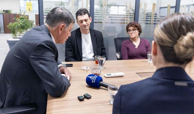 Minguzzi ailesinden Başkan Tugay’a anlamlı ziyaret