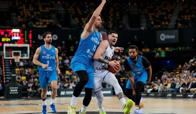 Aliağa Petkimspor Avrupa’ya veda etti: Bilbao’da tur biletini kaptırdı