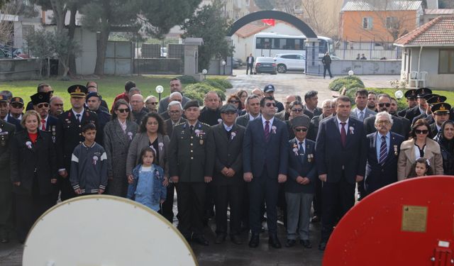 Seferihisar’da 18 Mart şehitleri anma günü töreni düzenlendi