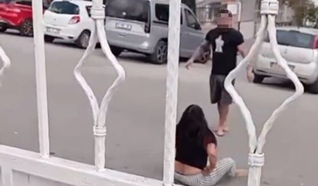 Sokak ortasında karısını darp etti, okuldaki çocuklar izledi! Meğer ilk değilmiş...