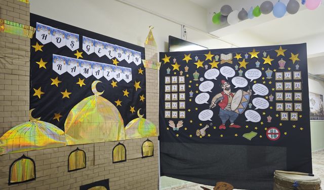 Şehit Üsteğmen Mehmet Sakallı AİHL |  Okulumuzda ramazan ayı coşkusu