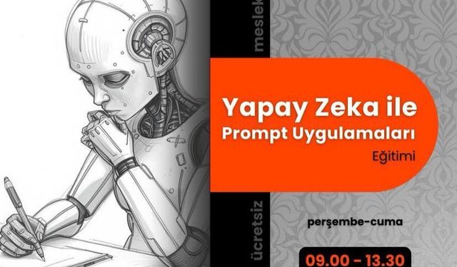 İzmir'de Yapay zeka kursu için geri sayım başladı