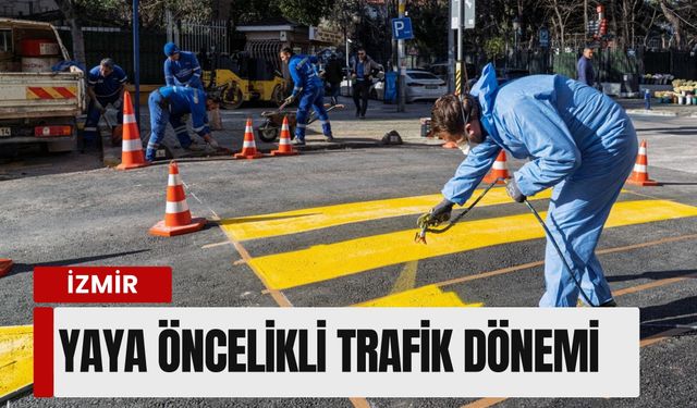 Vasıf Çınar’da yaya güvenliği önceliği: İzmir’e 'yükseltilmiş' koruma