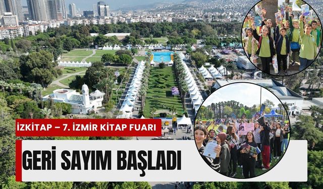 İZKİTAP – 7. İzmir Kitap Fuarı için geri sayım başladı