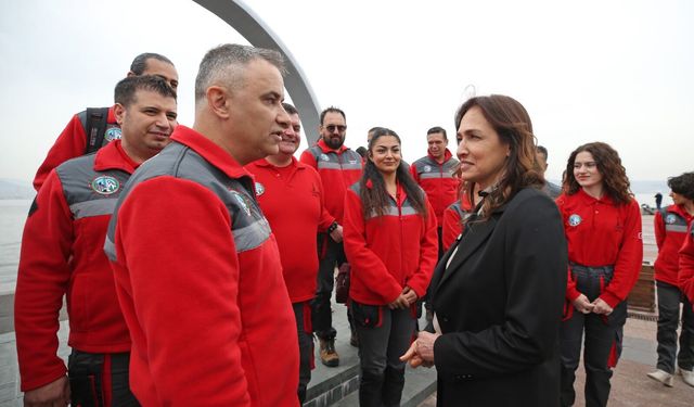 Karşıyaka Belediyesi Arama Kurtarma Ekibi kritik aşamayı geçti