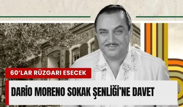 İzmir’de Dario Moreno Sokak Şenliği ertelendi: Yeni tarih açıklandı