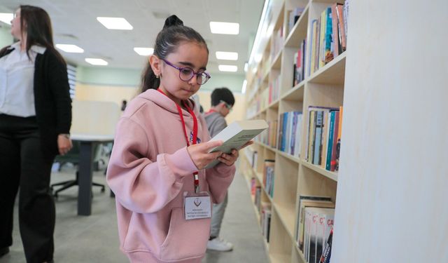 Aliağa Aziz Sancar Kütüphanesi öğrencilerle buluştu