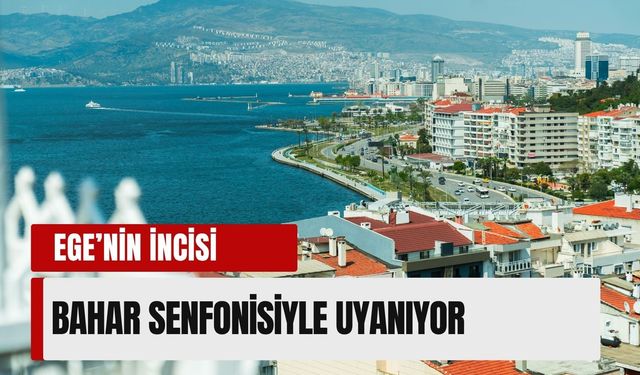 İzmir'de bahar güneşi parçalı bulutlarla dans ediyor (30 Nisan 2026)