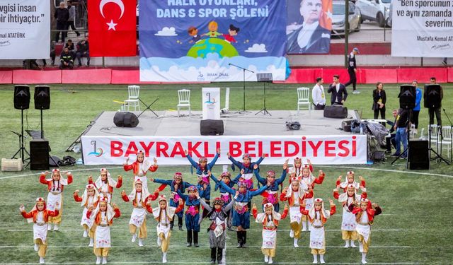 Bayraklı Belediyesi 23 Nisan’ı dolu dolu kutladı