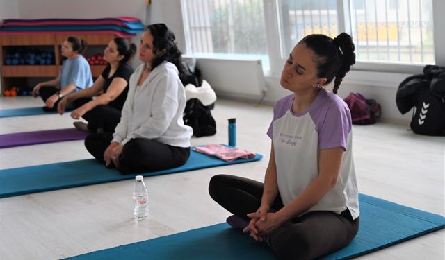 EVKA-3’te yoga molası!