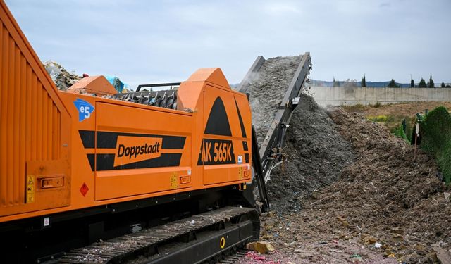 Bornova'da çöpten yakıta dönüşüm