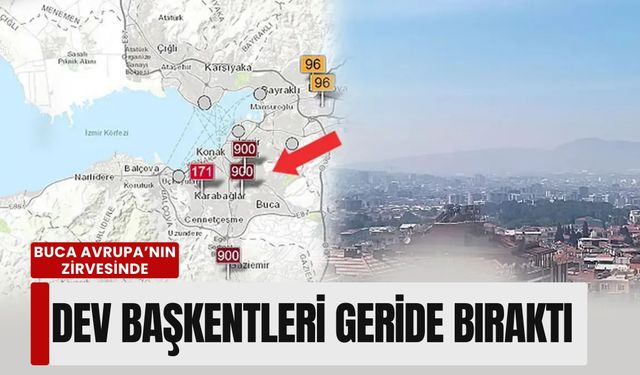 Buca Avrupa’nın zirvesinde: Dev başkentleri geride bıraktı