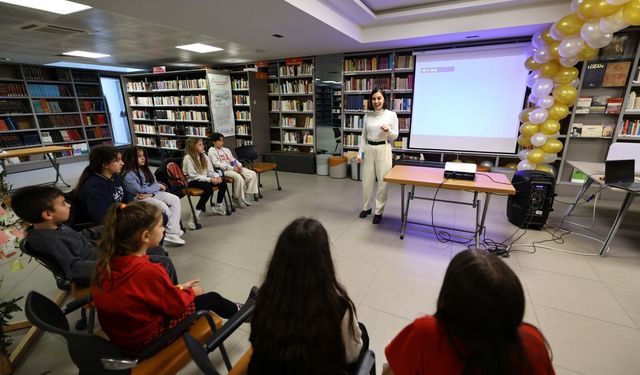 Efes Selçuk’ta çocuklar kitap ve sanatla buluştu