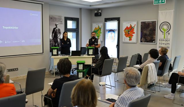 Efes Selçuk’ta 'Bokaşi' eğitimi: Mutfak atıkları toprağa dönüşüyor