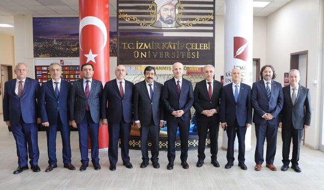 Erol Özvar İKÇÜ’yü ziyaret etti