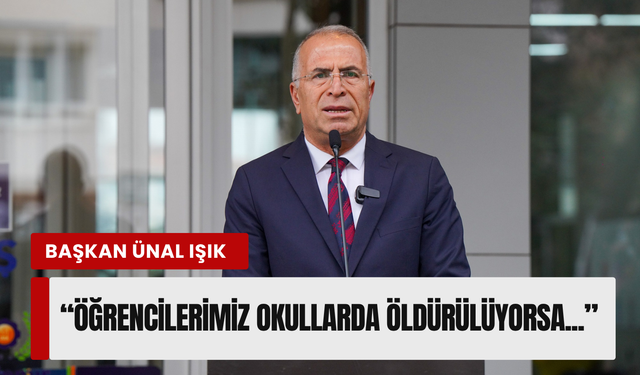 Gaziemir’den okul saldırılarına tepki! 'Herkes sorumluluk almalı'