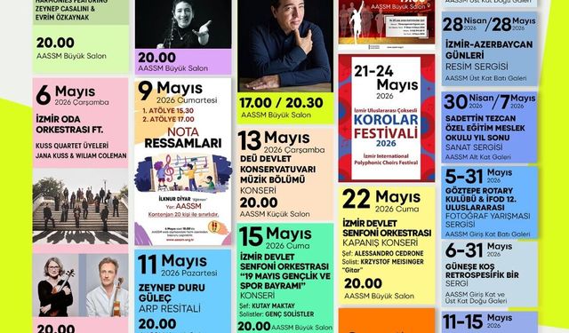 AASSM’de bahar sanatla uğurlanacak