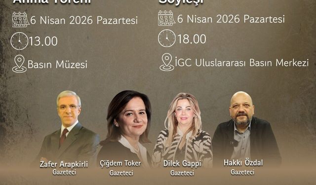 Hayatını kaybeden Gazeteciler İzmir’de anılacak