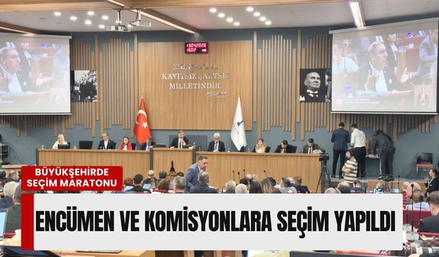 Büyükşehirde seçim maratonu: Encümen ve komisyonlara seçim yapıldı