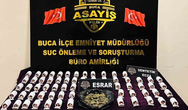 İzmir'de narkotik operasyonu: Binlerce hap ele geçirildi!