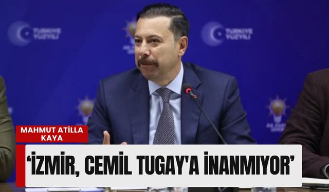 AK Partili Kaya’dan Tugay’a yaylım ateşi: 'Bu bir siyasi tiyatro!'