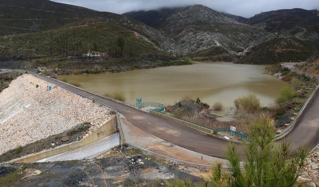 Muğla’da Kozağaç Barajı dolusavak seviyesine ulaştı