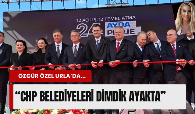 Özgür Özel Urla'dan seslendi: 'En kötü seçilmiş, en iyi atanmıştan iyidir'