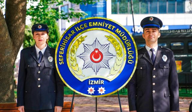 Seferihisar’da Polis Haftası törenlerle anıldı