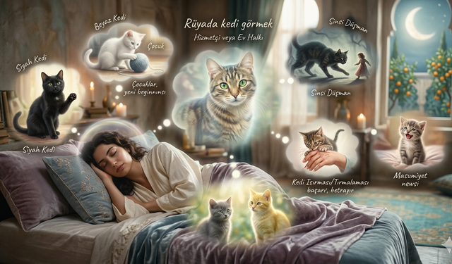 Rüyada kedi görmek ne anlama gelir? İşte tüm detaylar