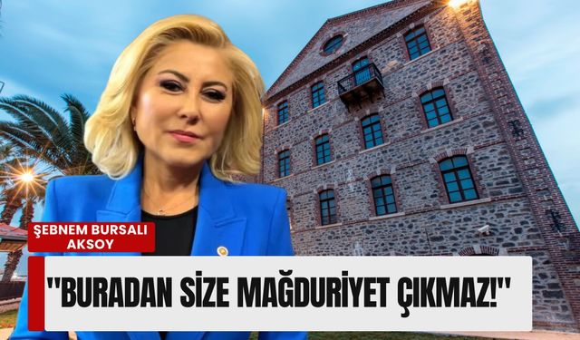Şebnem Bursalı Aksoy’dan Meslek Fabrikası çıkışı: 'Buradan size mağduriyet çıkmaz!'