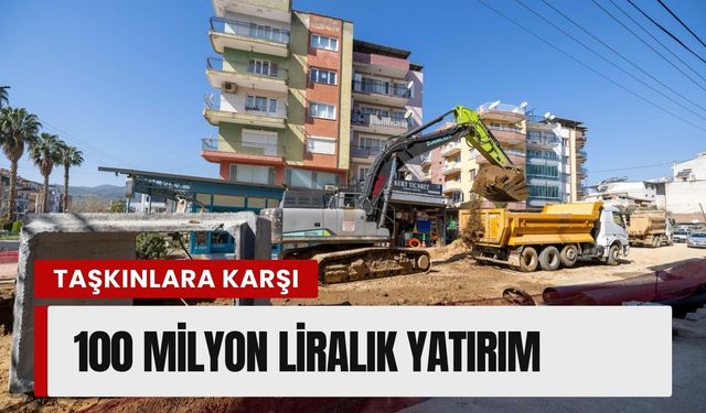 Kiraz’da taşkınlara karşı 100 milyon liralık yatırım