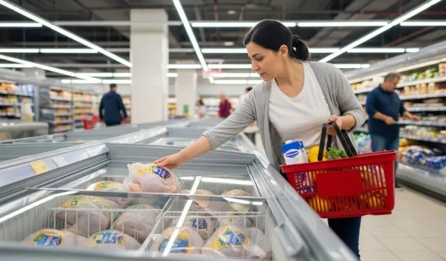Market tavuğunda 'Bozulma' işareti: Paketin altına bakın!