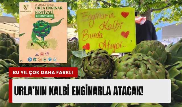 Urla Enginar Festivali’ne geri sayım!