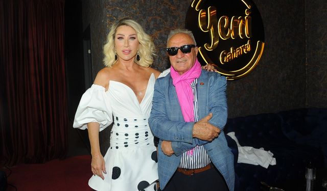 Seda Sayan’dan İzmir’de magazinin babası Yusuf Çınar’a övgü
