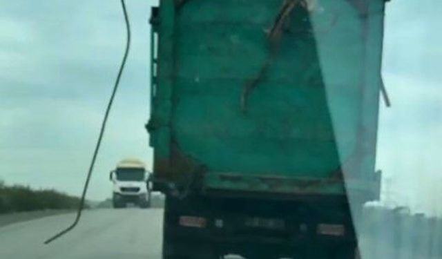 Aliağa'da faciaya ramak kaldı! Sürücüden isyan: 'Bu resmen adam öldürür'