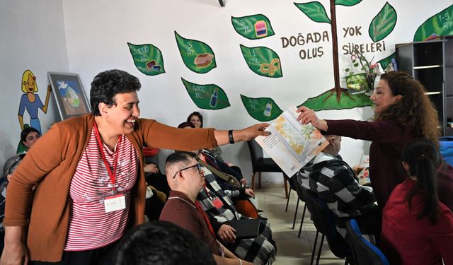 Bornova’nın özel ellerinden doğaya hayat öpücüğü