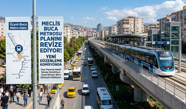 Buca metrosu imar planındaki maddi hatalar mecliste!