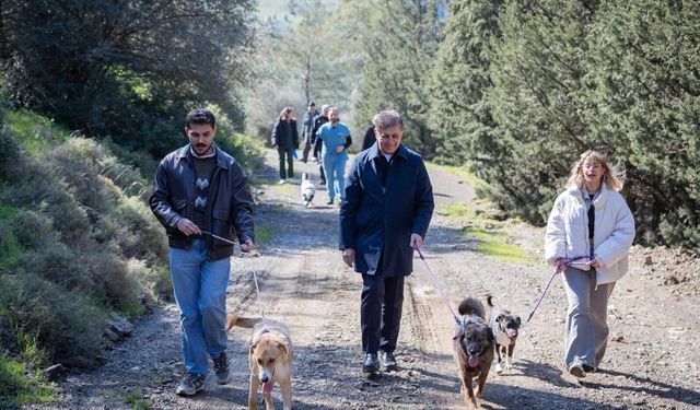 Dikili’de patili dostlara 24 bin metrekarelik yeni yuva!