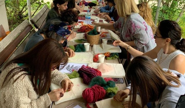 EÜ Botanik Bahçesi’nde sanat ve doğa aynı zeminde buluştu