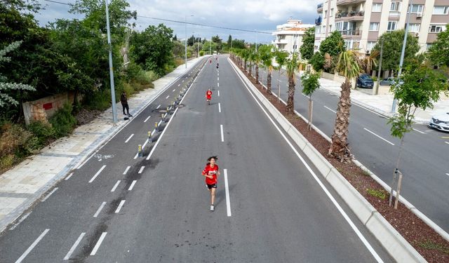 Güzelbahçe’de gençler Atatürk için koştu