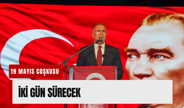 Gaziemir’de 19 Mayıs coşkusu iki gün sürecek