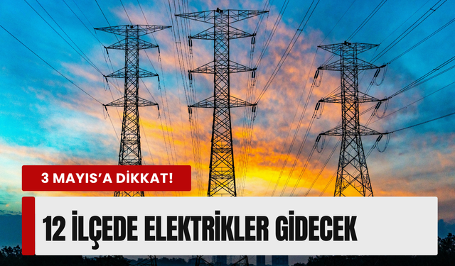 İzmir’de 3 Mayıs 2026 Pazar günü planlı kesinti! Gediz Elektrik uyardı