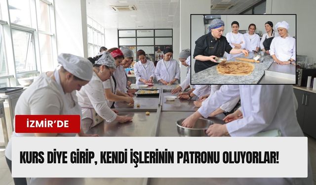 Konak’ta pastacılık eğitimi iş kapısına dönüştü