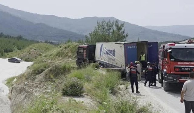 Kurtulmak için atladı, tırın altında kaldı! İzmir Tire'de feci ölüm