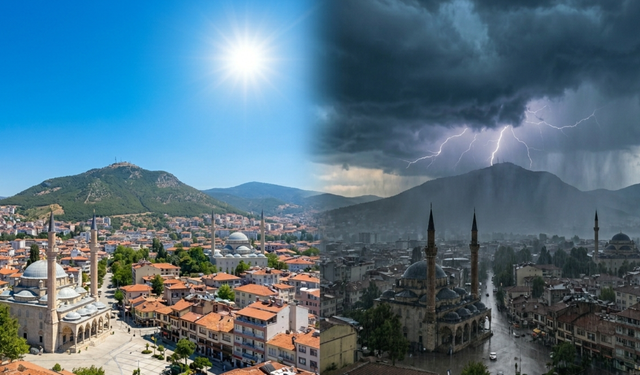 Manisa'da yaşayanlar dikkat! Gök gürültülü sağanak yağış ve fırtına kapıda