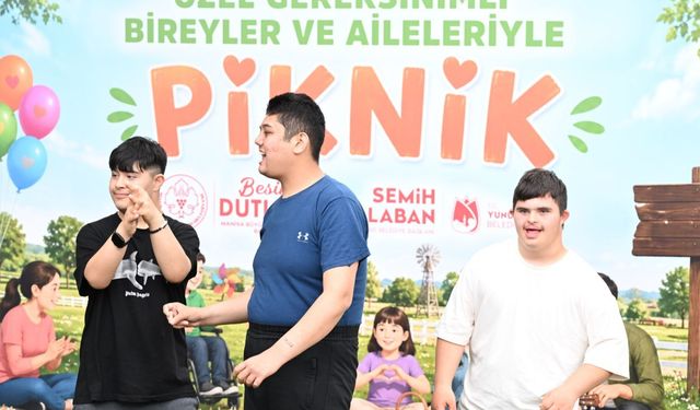 Manisa’da engel tanımayan piknik
